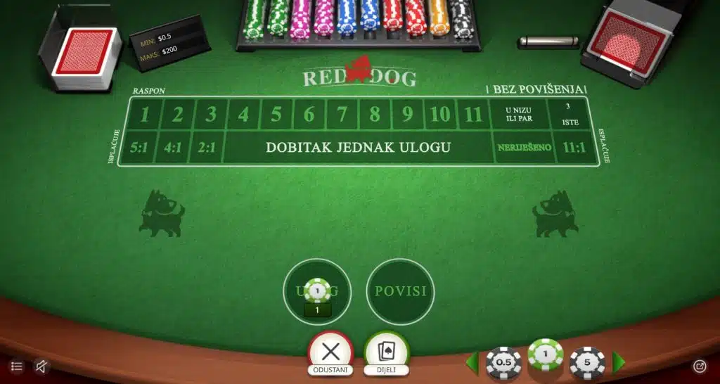 Raudonasis šuo kortų žaidimas